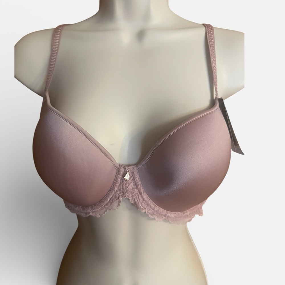 Wacoal 853384 Vivid Attraction T-Shirt Underwire Bra Size 36C Beige New